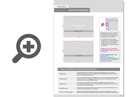 Product Bild durchschreibes__tze_din_a5_quer__4-fach__4_1-farbig__50_s__tze_je_block