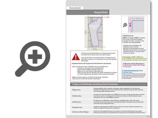 Product Bild magnetische_wechselwerbung_in_fu__abdruck-form___einseitig_4_0-farbig_bedruckt