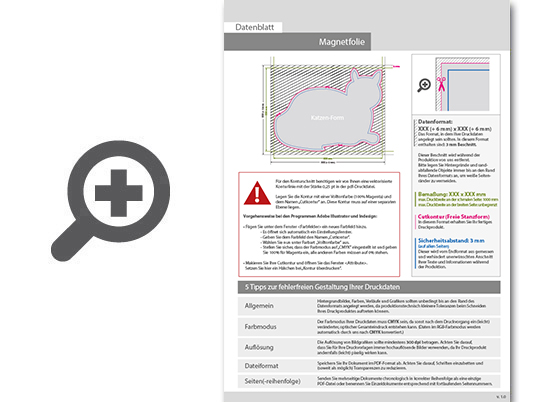 Product Bild magnetische_wechselwerbung_in_katze-form___einseitig_4_0-farbig_bedruckt
